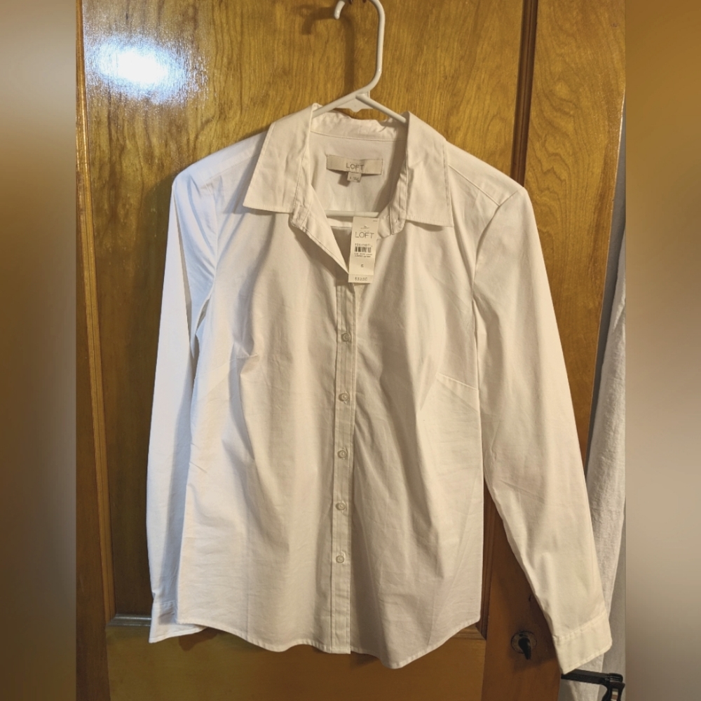 Loft women's button-down dress shirt